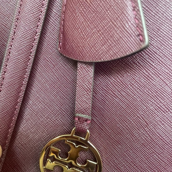 Tory Burch Deep Red Satchel - Picture 7 of 13